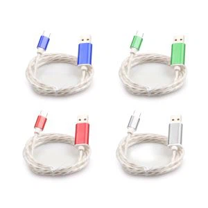 LED Light Shine Light Round ABS Tip C Cable