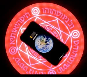 Lightful Magic Circle Fantacy Phone Ċarġer mingħajr fili
