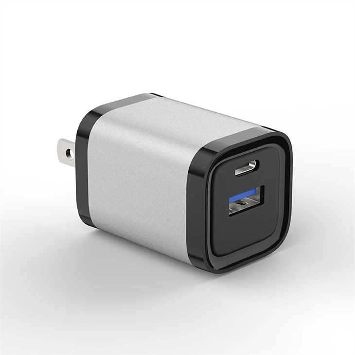 Adapter tal-ċarġer tal-ħajt 5v 2A 2 portijiet