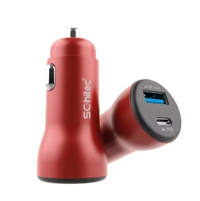 Ċarġer tal-Karozza USB Doppju Portabbli